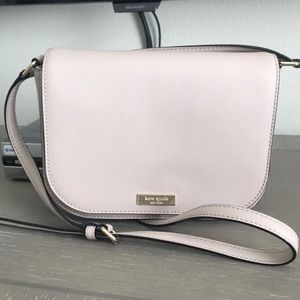 Kate Spade grey/tan crossbody handbag